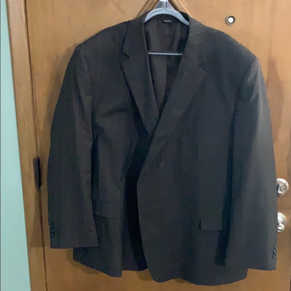 Men’s brown striped sports jacket